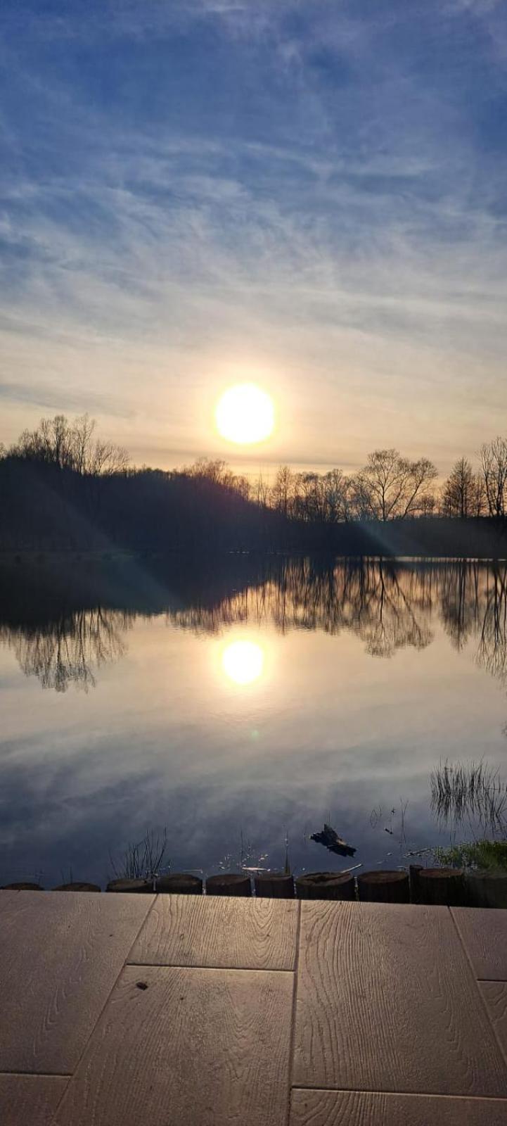 Lake Fishing Resort Lukinic Brdo Extérieur photo